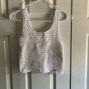 smocked tank top